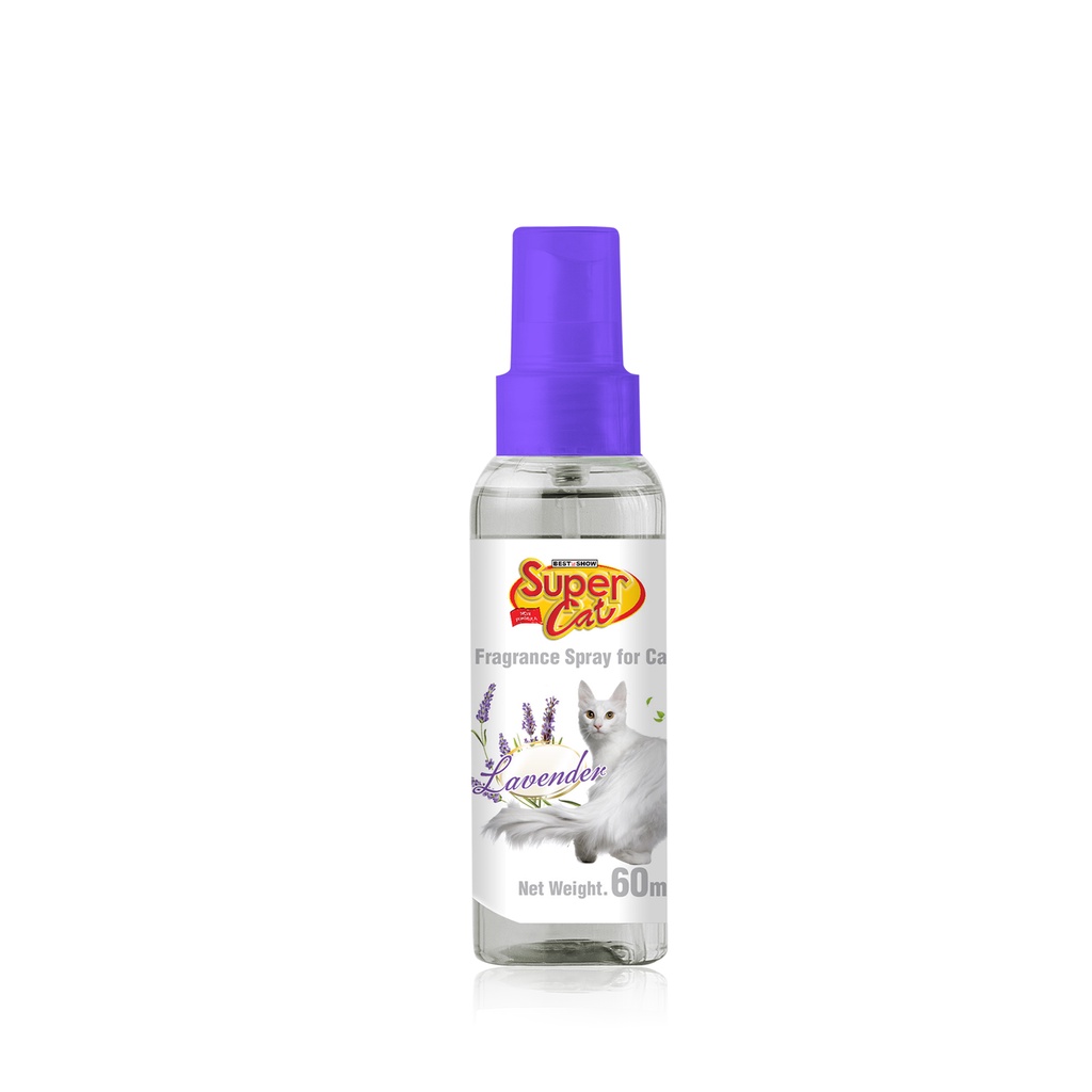Best In Show Supercat (Fragrance Spray for Cats) Lavender 60ml