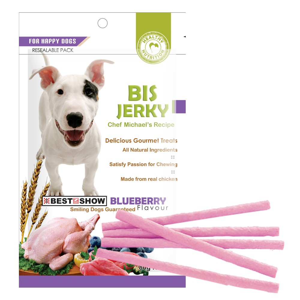 Best In Show Jerky Blueberry 70gr
